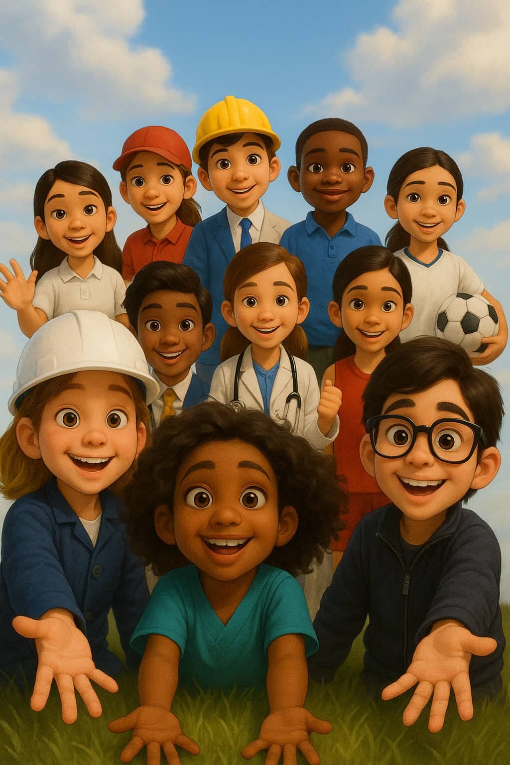 Enfants rassemblés autour des histoires 1001 Rôles Modèles